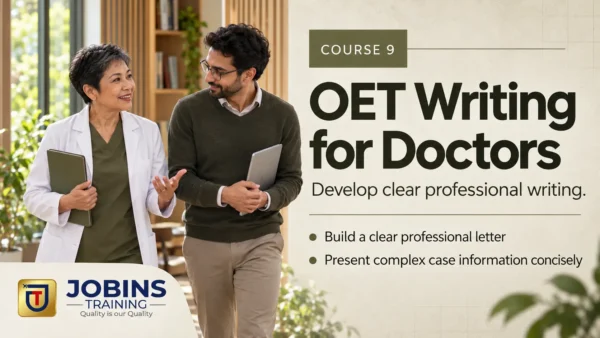 OET Writing for Doctors — Course 9 — The universal 4-paragraph letter skeleton