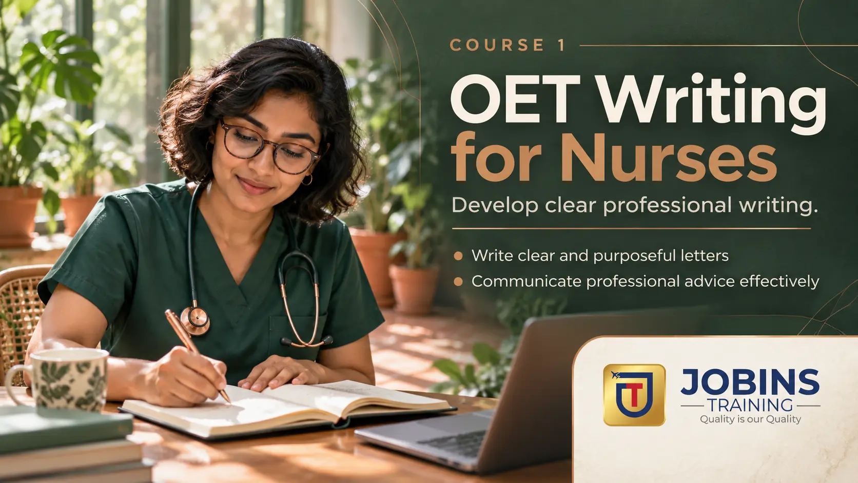 OET Writing for Nurses — Course 1