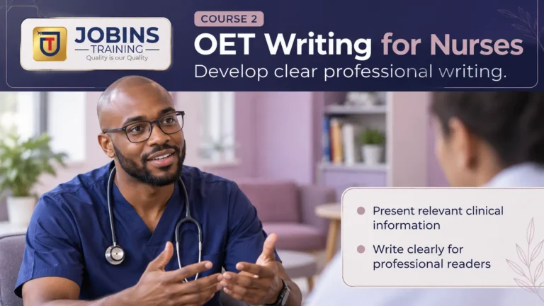OET Writing for Nurses — Course 2 — Neurology & Stroke Rehabilitation