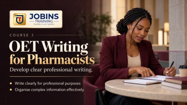 OET Writing for Pharmacists — Course 3 — Diabetes & insulin safety