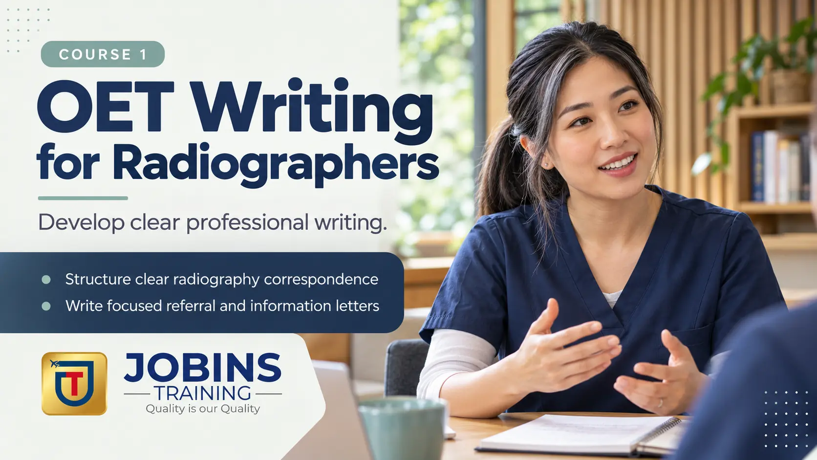 OET Writing for Radiographers — Course 1