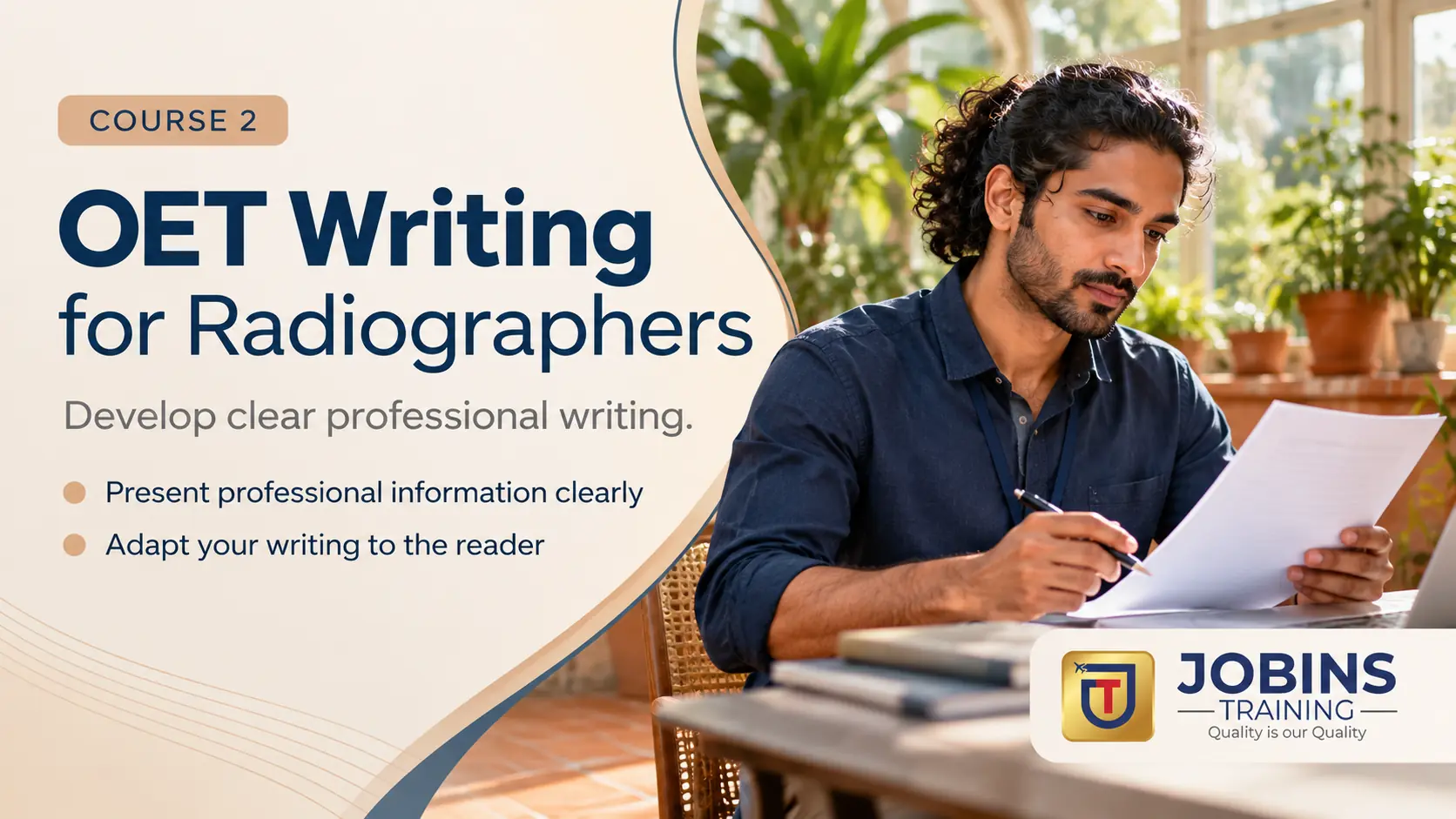 OET Writing for Radiographers — Course 2