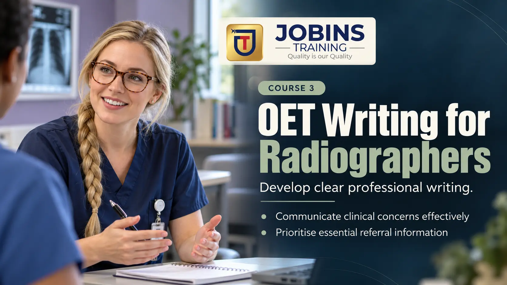 OET Writing for Radiographers — Course 3