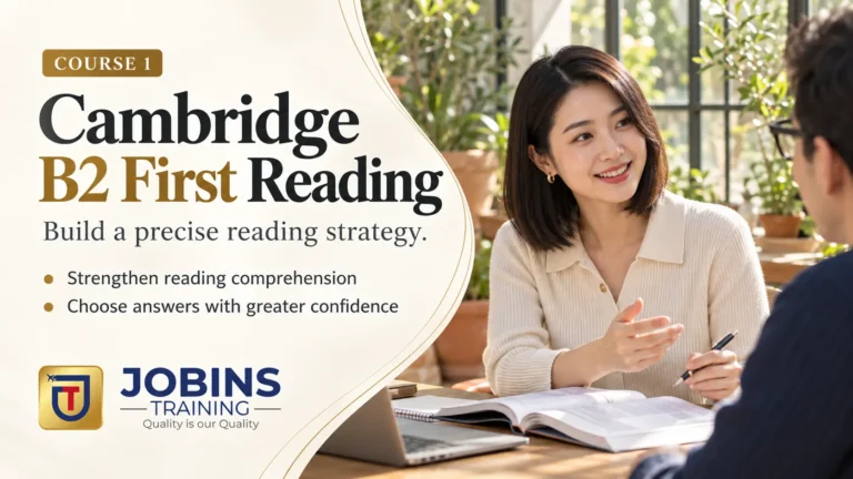 Cambridge B2 First Reading — Course 1 — Worked lesson C — Innovations headings 1–5 → A–H
