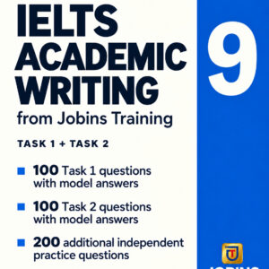 IELTS Academic Writing from Jobins Training — Book Number 9