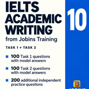 IELTS Academic Writing from Jobins Training — Book Number 10